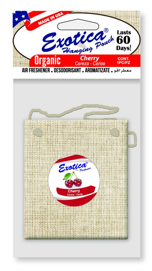 X. Exotica Cherry Hanging Pouch