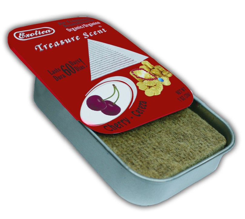 .Open Treasure Scent Can